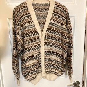 Alpaca Wool Sweater Made in Peru Men’s SZ Large New 100% Alpaca Wool